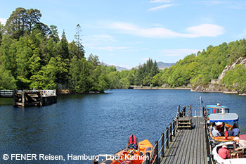 Loch Kathrin in Schottland