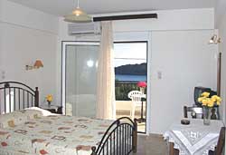 Schlafzimmer der Ferienwohnung