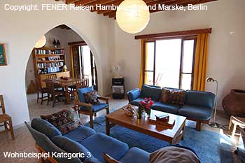 Wohnbeispiel eines Ferienhauses der Kategorie 3 in Karmi in Nordzypern