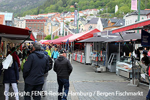 Fischmarkt in Bergen