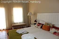 Zimmerbeispiel in der Quinta do Marco bei Tavira an der Algarve in Portugal