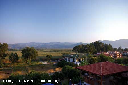 Blick von den Appartements Eukaliptus in Akyaka in der T&uuml;rkei