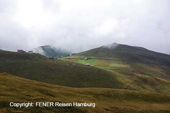 Alm südöstlich von Trabzon an der türkischen Schwarzmeer-Küste
