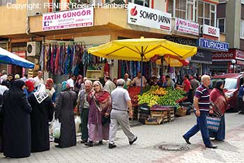 Markttag in S&uuml;rmene, &ouml;stliche von Trabzon